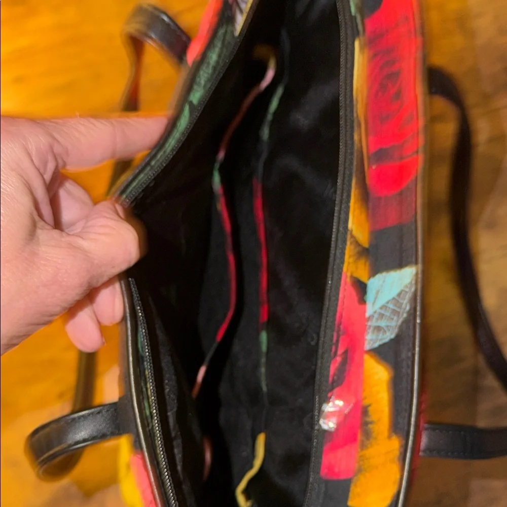 Vera Bradley Multicolor Floral Quilted Tote - Picture 8 of 8